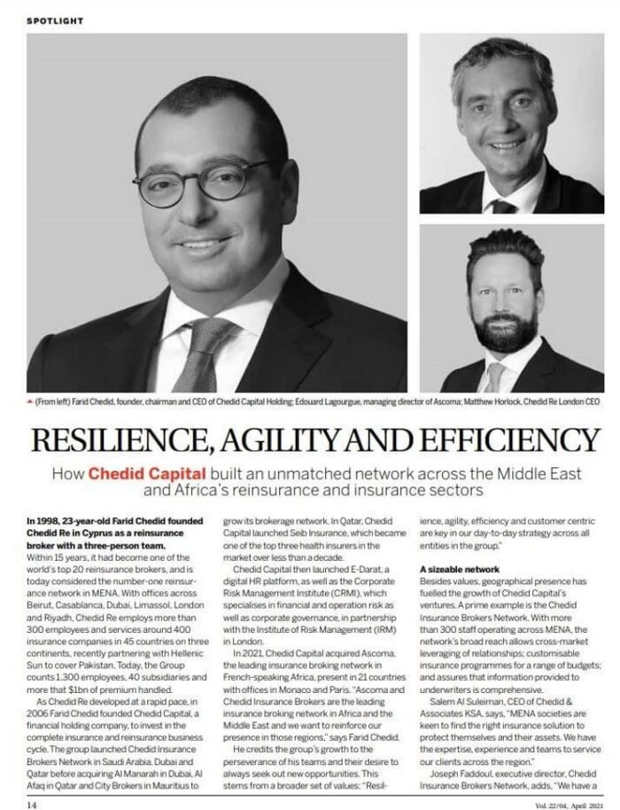 Media Chedid Insurance Brokers Qatar